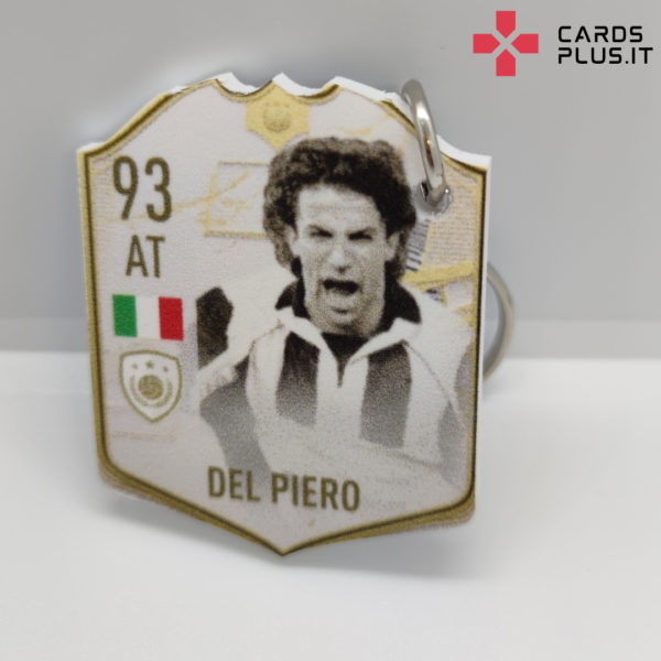 Portachiavi FUT Del Piero Icon Moments personalizzato