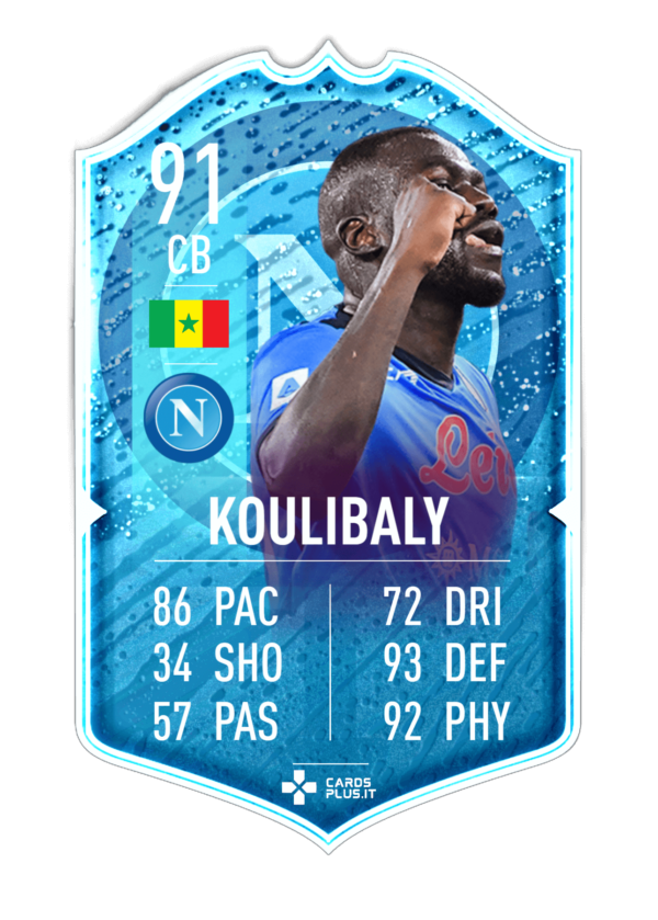 FIFA 22 FUT card Kalidou Koulibaly Napoli limited edition