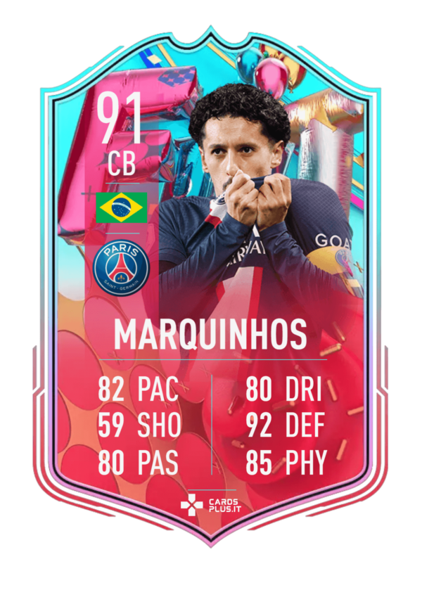 FIFA 23: Marquinhos 91 FUT Birthday card