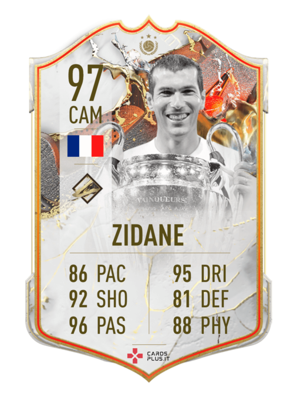 FIFA 23: Zidane FUT Trophy Titans Icon card