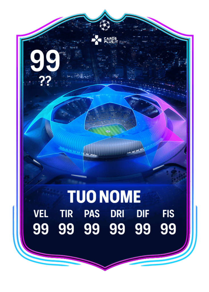 EA FC 24: Road to the Knockouts UCL promo card design