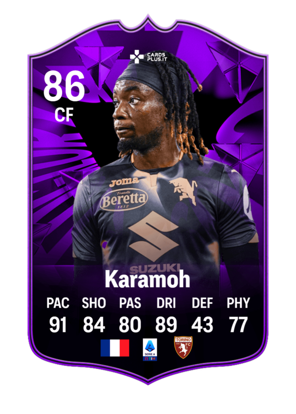 Karamoh FC PRO Live card