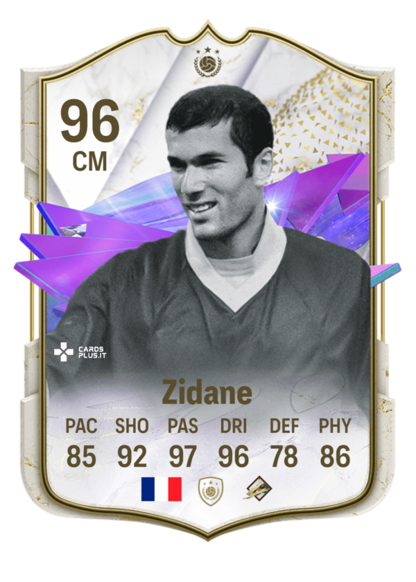 FC 24: Zinedine Zidane Future Stars Icon card