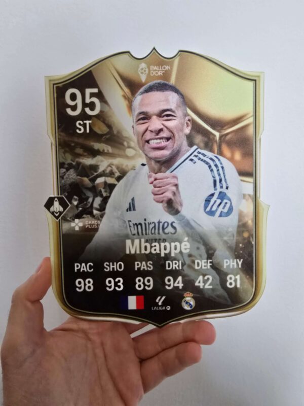 FC 25: Kylian Mbappé FUT Pallone d'Oro card 95