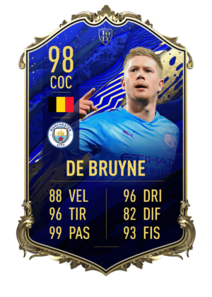 De Bruyne FUT 20 TOTY card