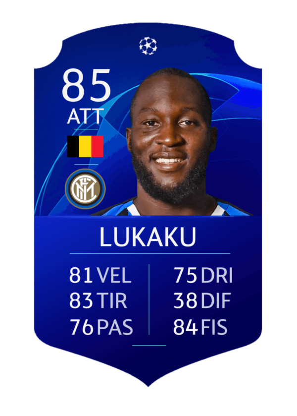 Lukaku FUT 21 UCL card