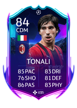 FIFA 22: Tonali Road to the Knockouts card