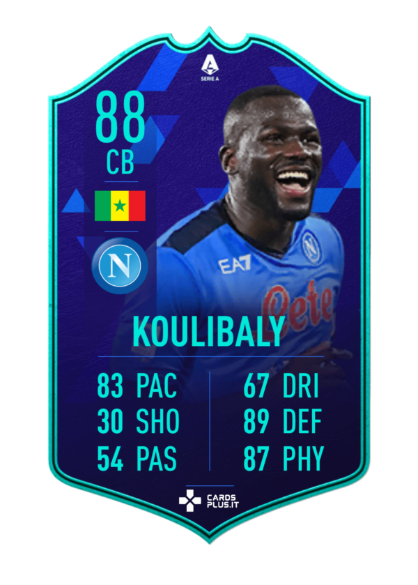 FIFA 22: Koulibaly Serie A POTM card
