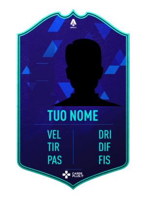 FIFA 22: Serie A Tim POTM FUT card gigante personalizzabile
