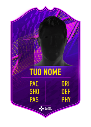 FIFA 22: Hero FUT card gigante personalizzabile