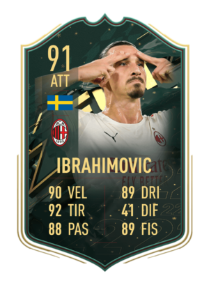 FUT 22: Ibrahimovic Winter Wildcards card