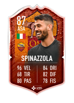 FIFA 22 FUT card Leonardo Spinazzola Roma limited edition