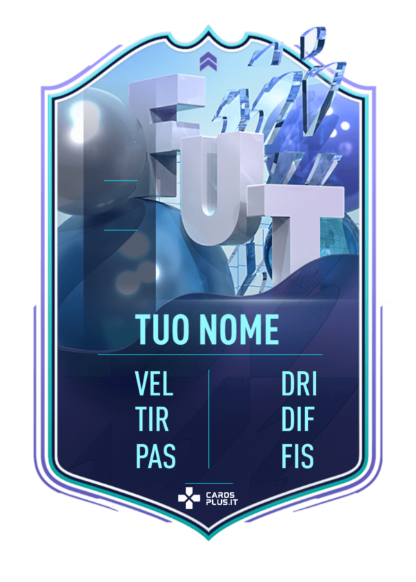 FIFA 22: Fantasy FUT card personalizzata gigante