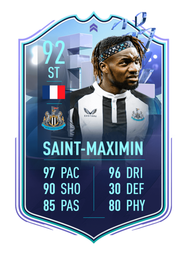 FIFA 22: Saint-Maximin Fantasy FUT card