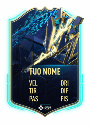 FIFA 22: FUT TOTS card personalizzata gigante