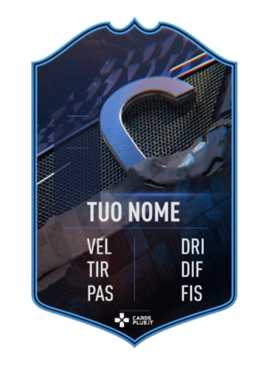 FIFA 22: FUT Captains card personalizzata gigante