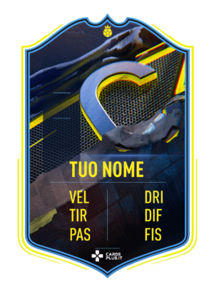 FIFA 22: FUT Captains Heroes card personalizzata gigante