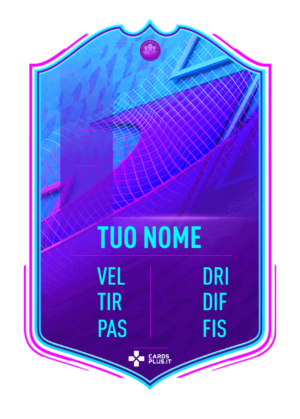 FIFA 22: FUT Fine di un'Era card personalizzata gigante