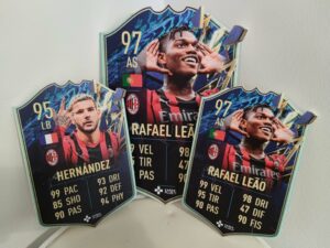 Leao e Theo Hernandez TOTS Milan Cards - FIFA 22