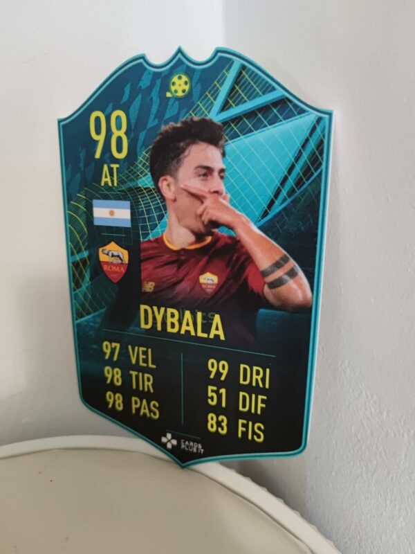 FIFA 22 card Dybala Pre-Season player moments