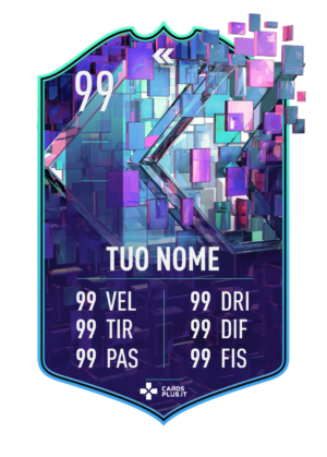 FUT 23 FUT Flashback official design - Card personalizzabile e stampabile