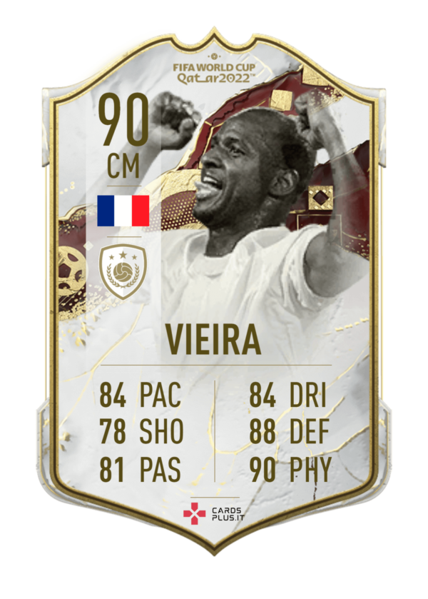 FIFA 23: Vieira World Cup Icon FUT card