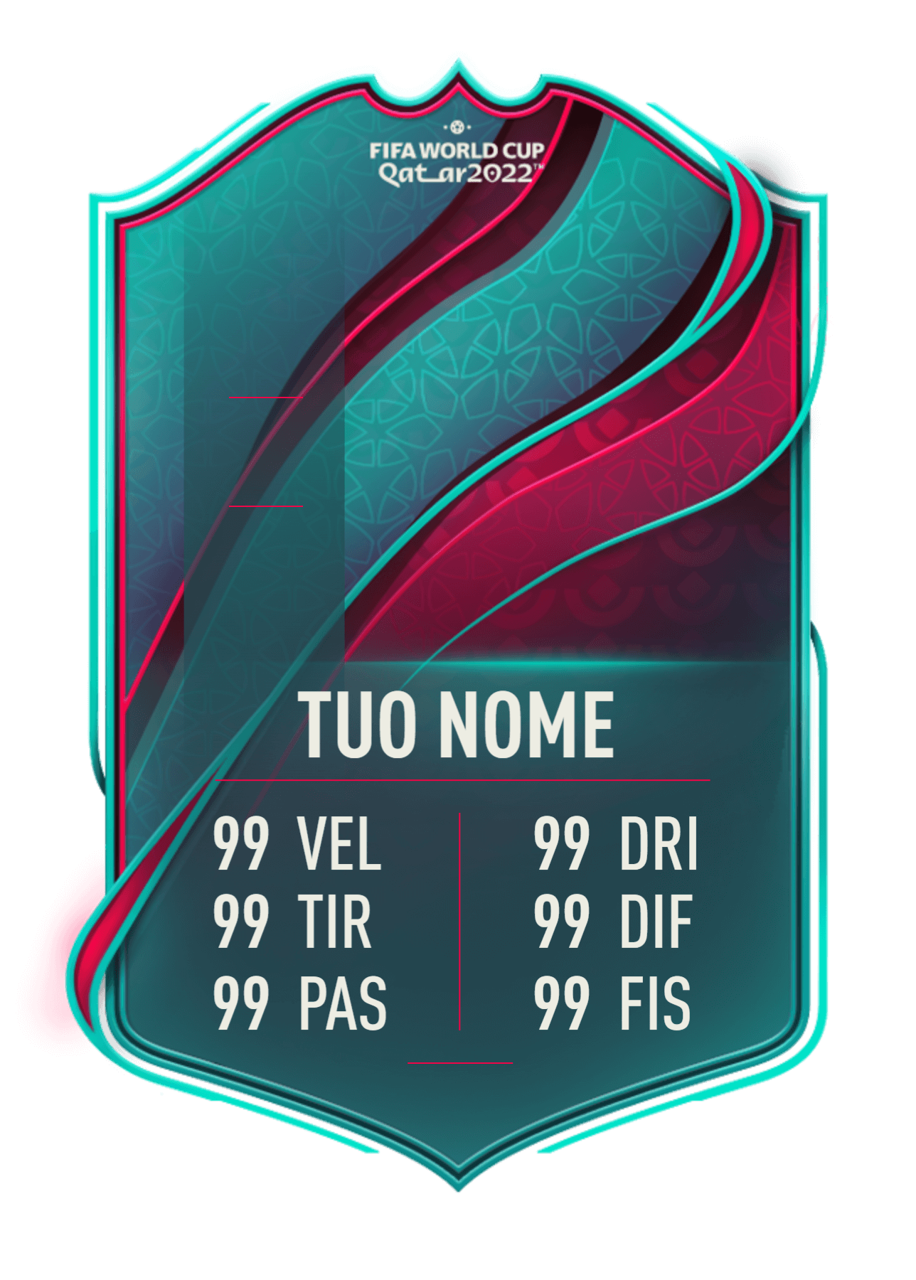 Fifa 23 Ultimate Team World Cup Tott Card Stampa Card