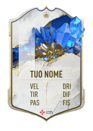 FUT 23 TOTY Icon official design - Card personalizzabile e stampabile