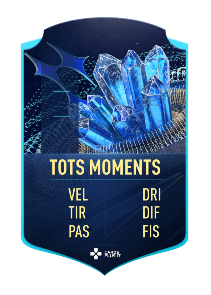 FIFA 23: FUT TOTS Moments official card personalizzata gigante