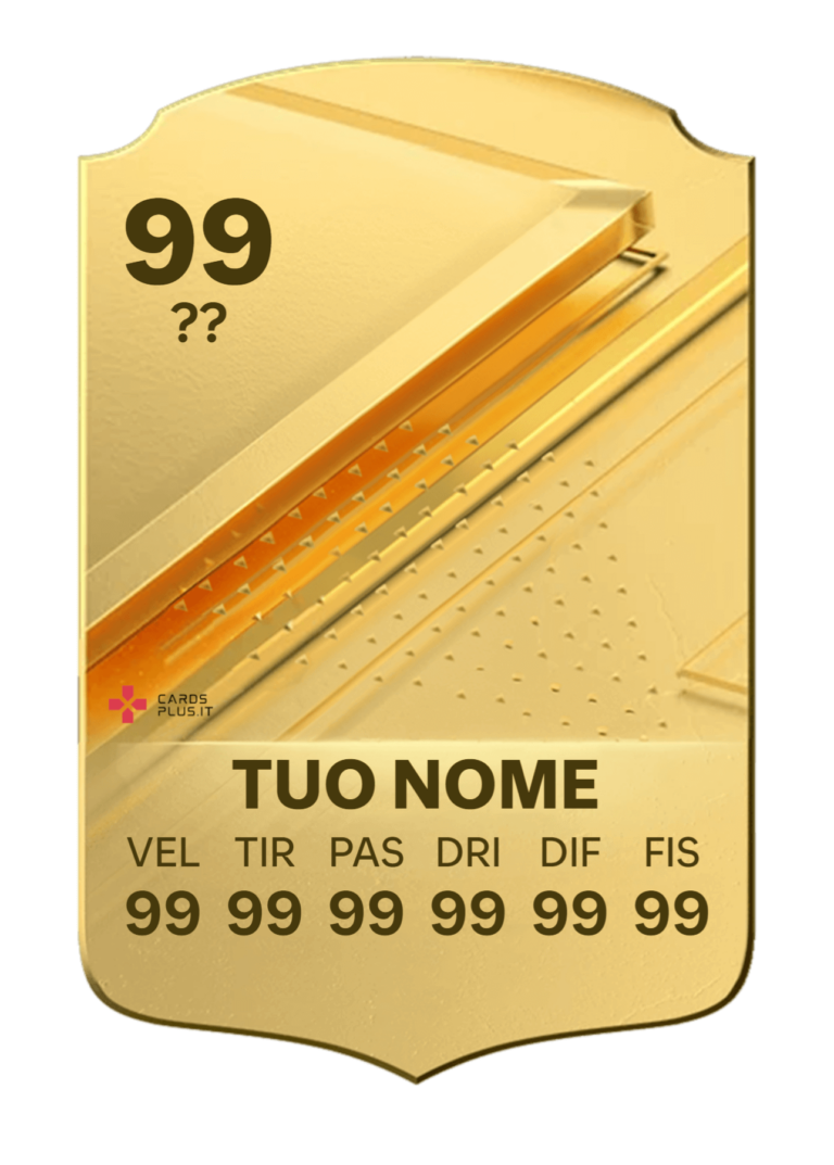 EA FC 24 Ultimate Team card design Oro (gold), stampa gigante ...