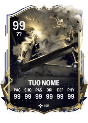 EA FC 24: Thunderstruck card design personalizzabile