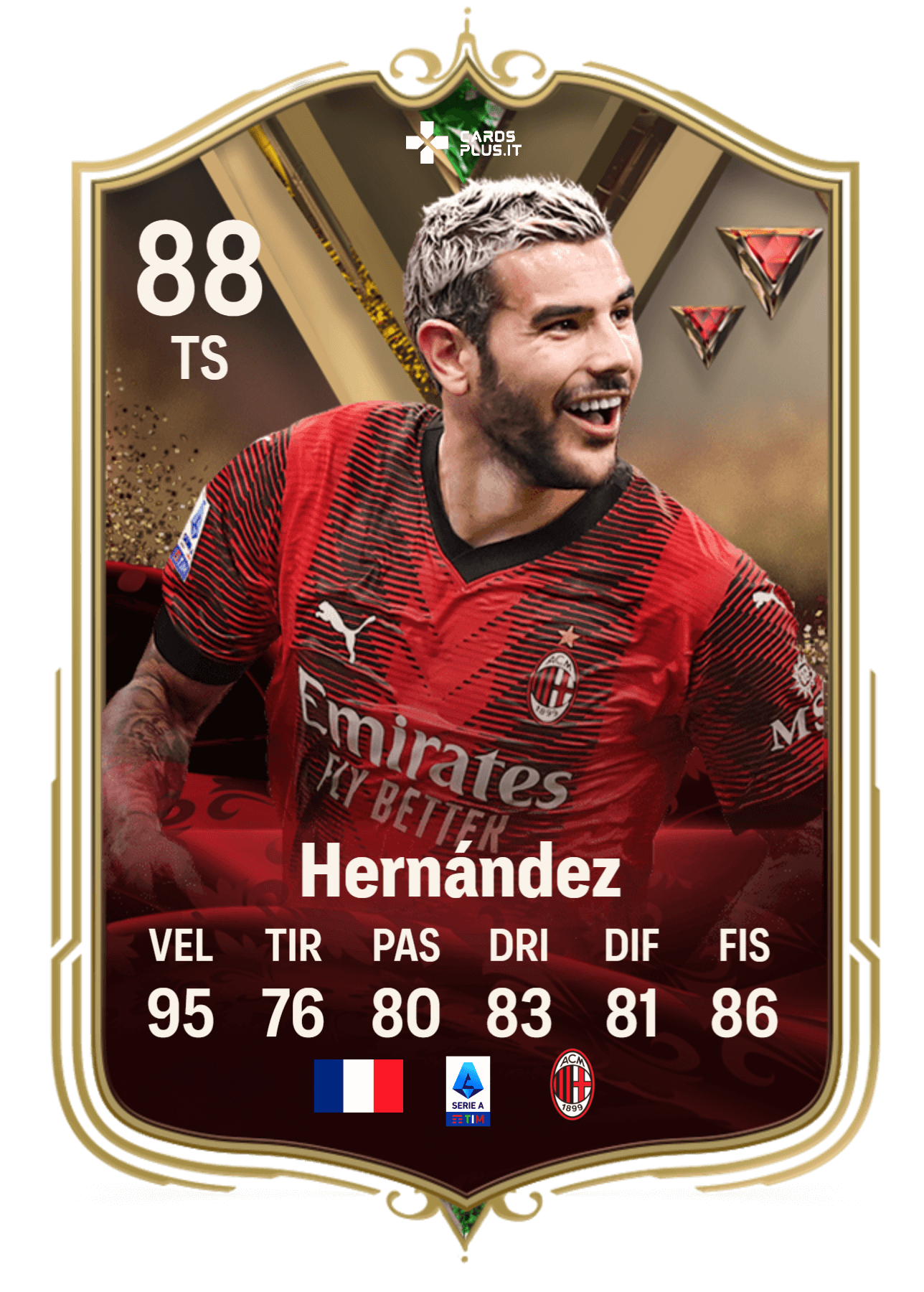FC 24: Theo Hernandez Ultimate Dynasties card