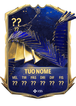 FC 24 UT: TOTY card design personalizzabile