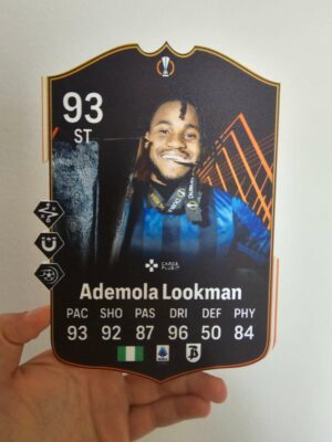 FC 24: Lookman Europa League MOTM card