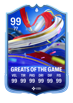 FC 24: Greats of the Game Hero card personalizzabile
