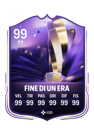FC 25: Fine di un'Era card design personalizzabile