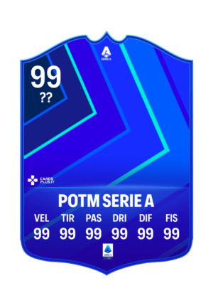 FC 25: POTM Serie A card design personalizzabile