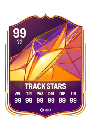 FC 25: FUT Track Stars card design personalizzabile