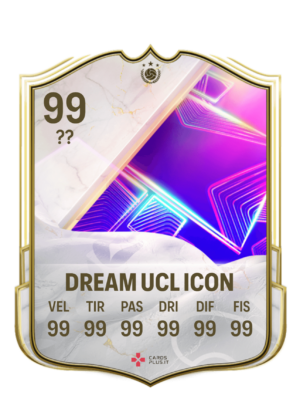 FC 25: Dreamchasers Icon card design personalizzabile