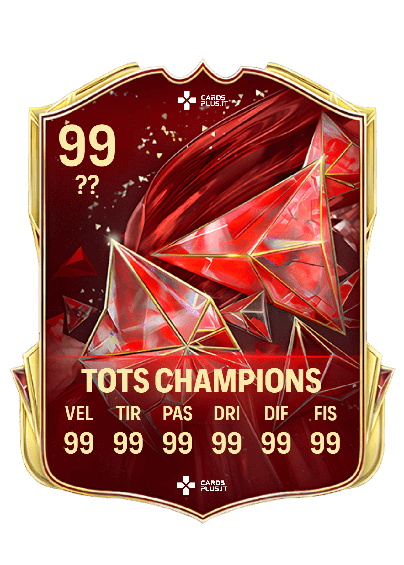 FC 25: carta TOTS FUT Champions design ufficiale personalizzabile