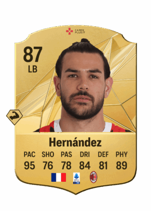 FC 25: carta di Theo Hernandez oro 87