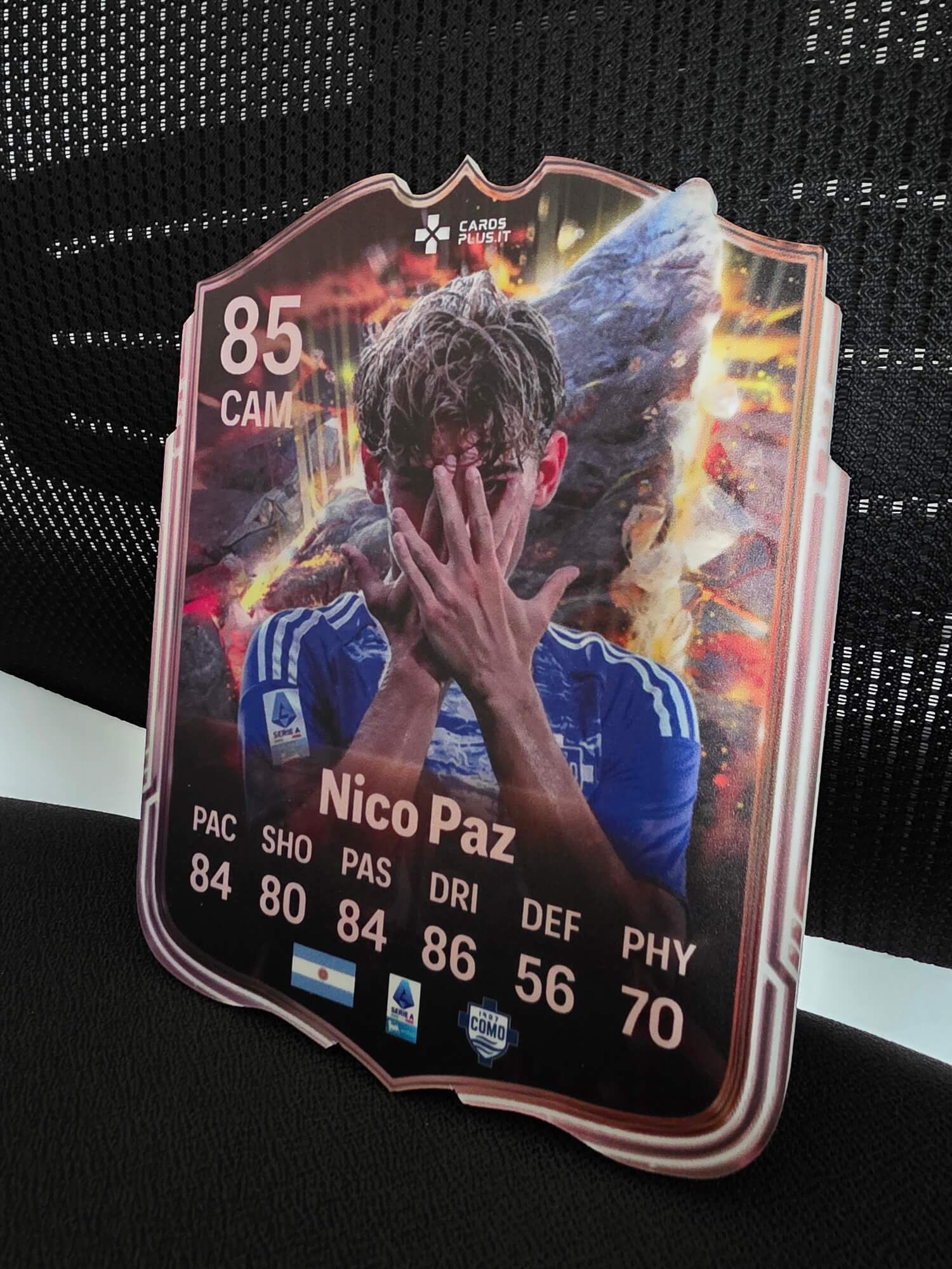 Nico Paz FUT Cornerstone card