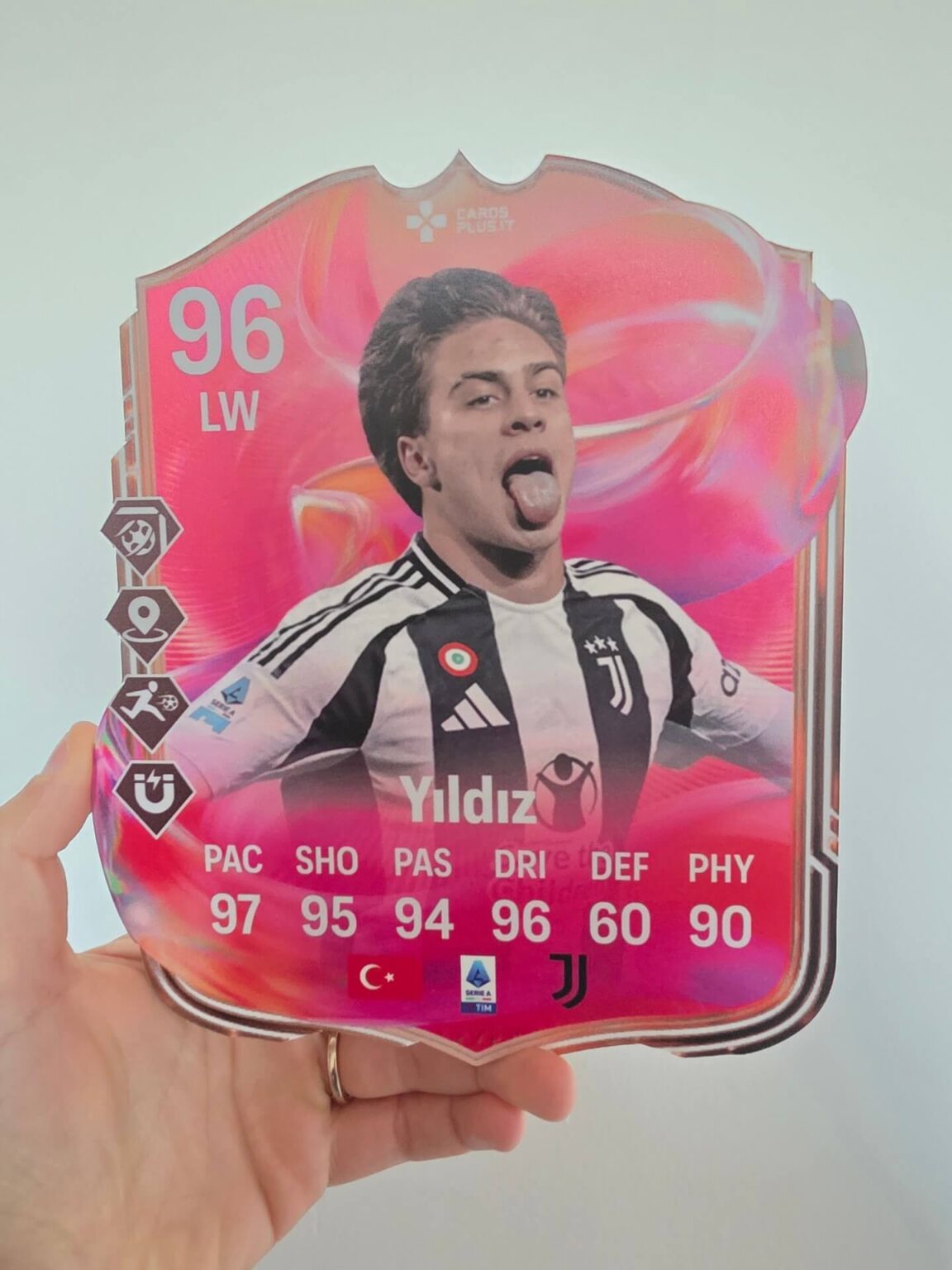 EA Sports FC 25 Ultimate Team Yildiz Futties card 96 gigante – CardsPlus.it