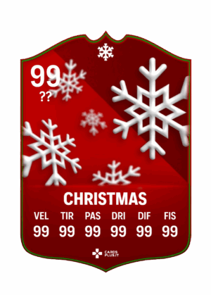 Christmas FUT card design per Natale in FC 26