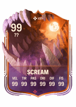 Ultimate Scream card design personalizzabile FC 26