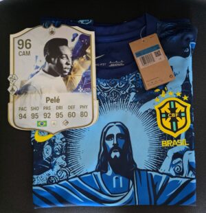 Pelé Icona TOTY e maglia Brasile celebrativa