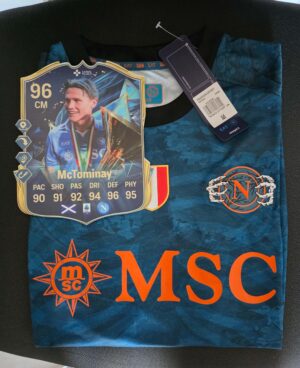 McTominay TOTS card e maglia Halloween Napoli