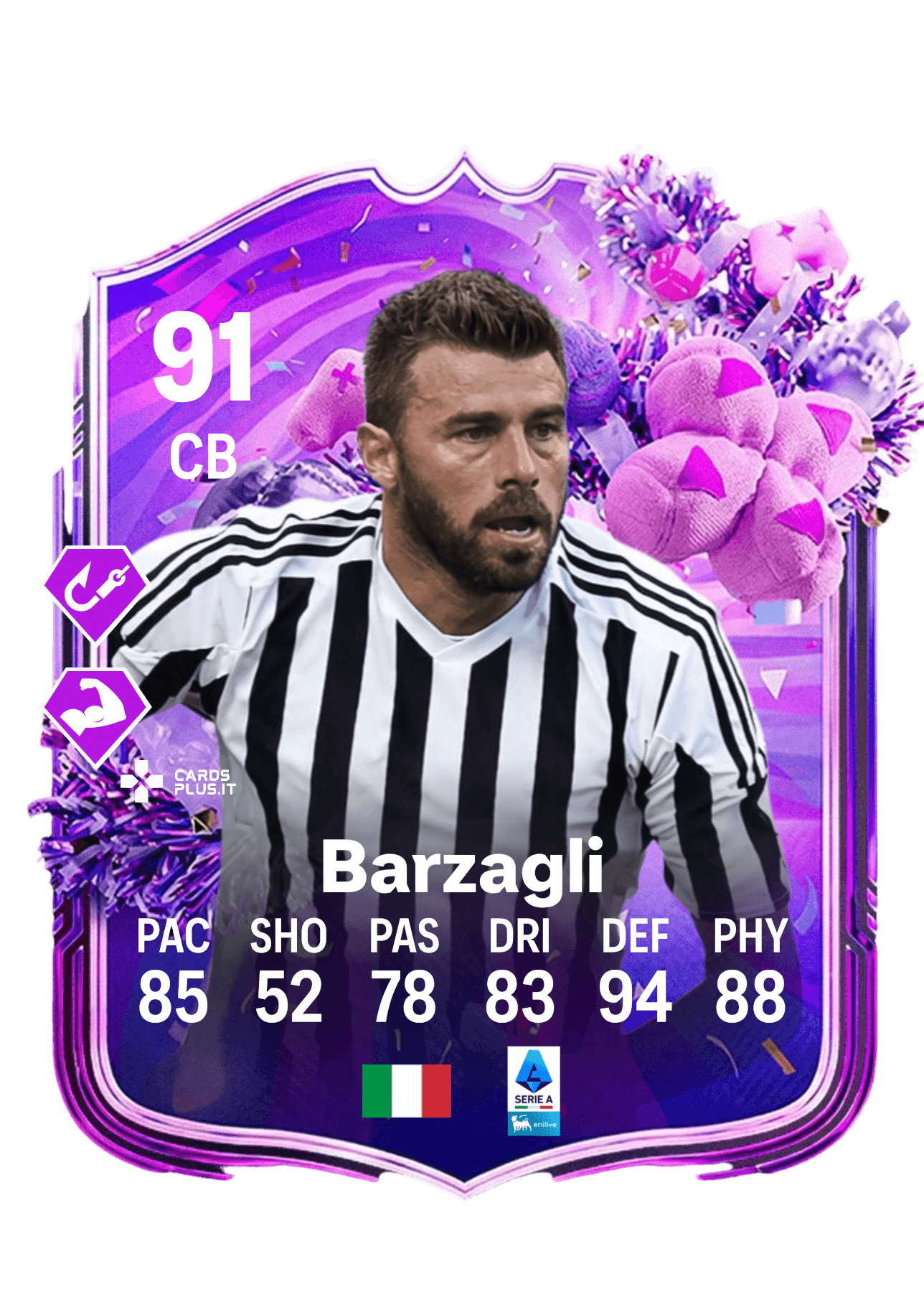 Barzagli FUT Birthday card in FC 26