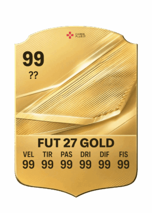 FC 27 carta Oro personalizzabile